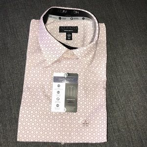Alfani men’s collared button down shirt